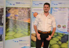 Arie Gunter van VAM WaterTech, gespecialiseerd in AGF waterzuivering